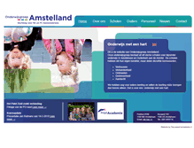 Tablet Screenshot of onderwijsgroepamstelland.nl